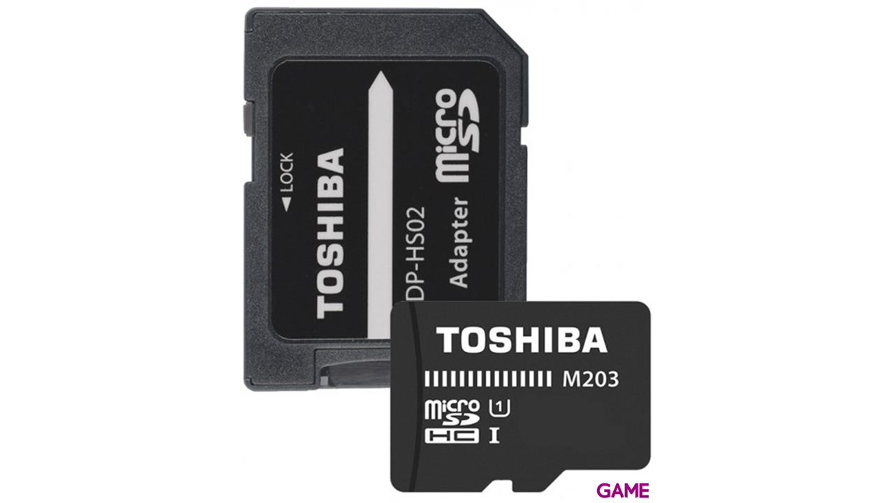 Memoria Toshiba 16Gb microSDHC UHS-I C10 R100-2