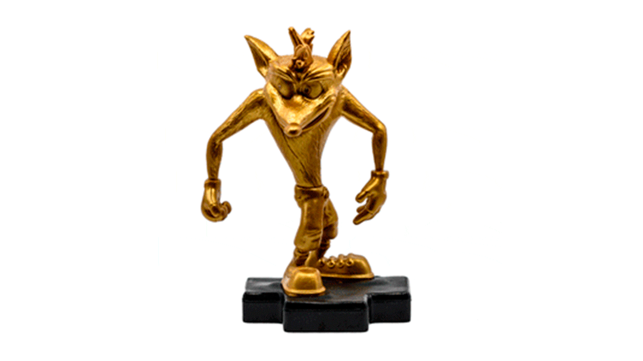 Figura Totaku Crash Bandicoot Gold-0