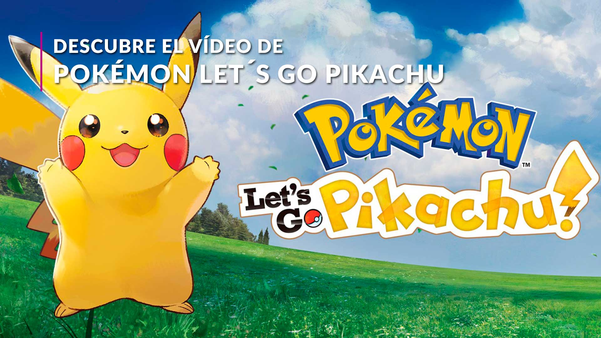 Pokémon Let´s Go Pikachu. Nintendo Switch