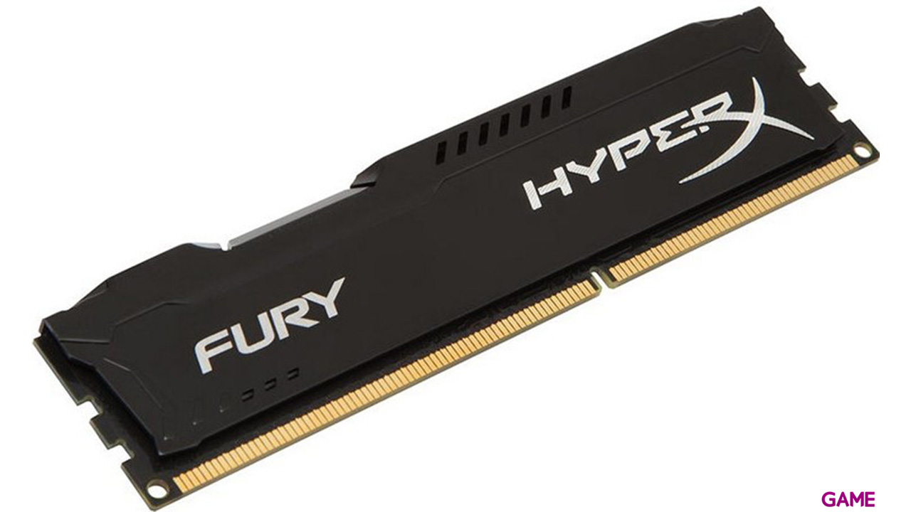 HyperX Fury Negro DDR4 8GB 2666Mhz CL16 - Memoria RAM-1