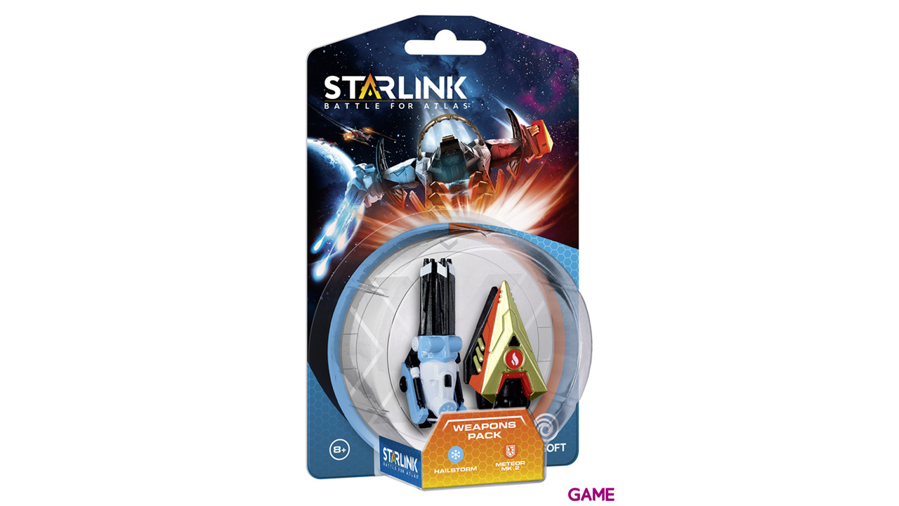 Starlink Pack Armas Hail Storm + Meteor-1
