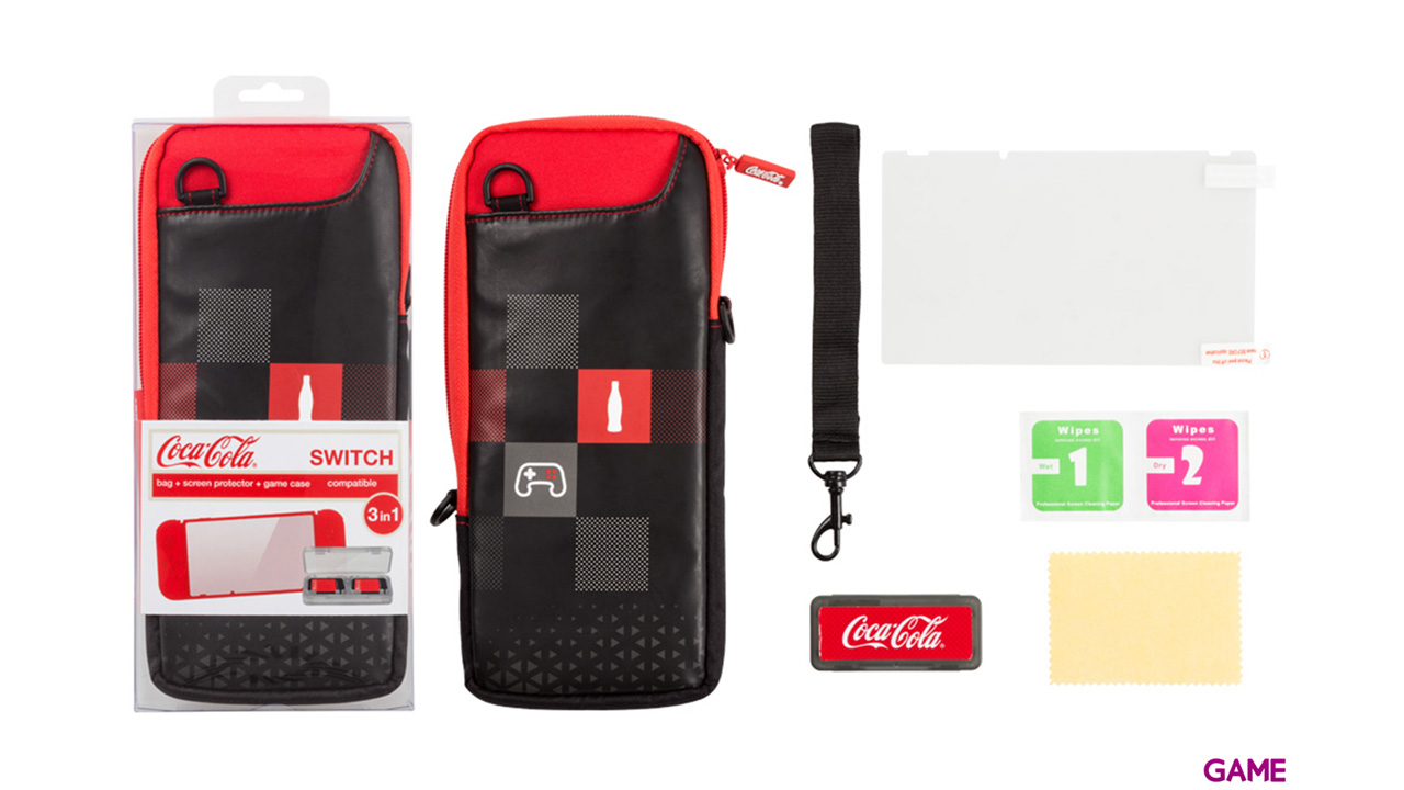 Kit 3 Accesorios Nintendo Switch Coca-Cola-1