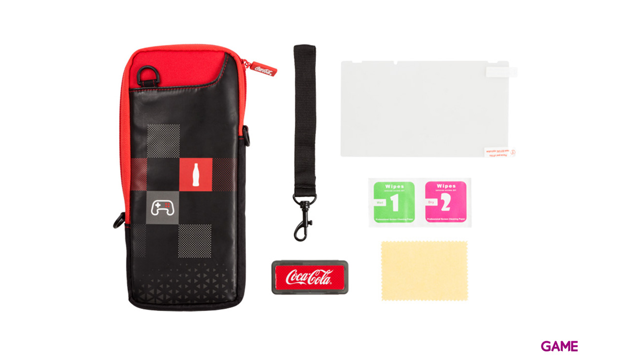 Kit 3 Accesorios Nintendo Switch Coca-Cola-2