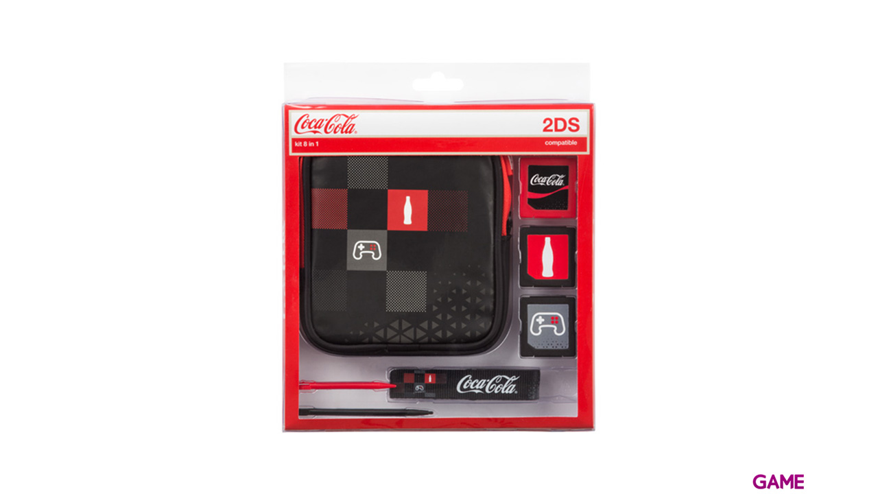 Kit 8 Accesorios 2DS Coca-Cola-0
