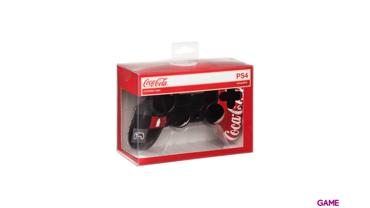 Carcasa para mando PS4 Coca-Cola-1