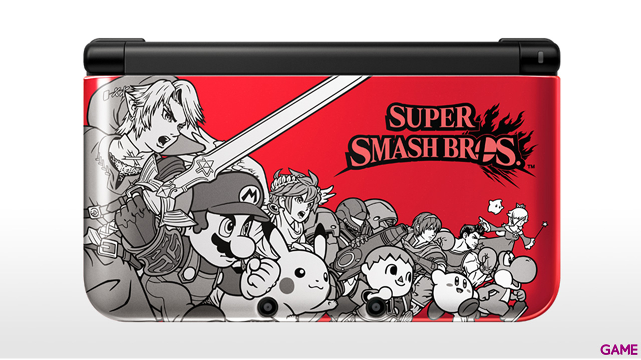 Nintendo 3DS XL Super Smash Bros-1