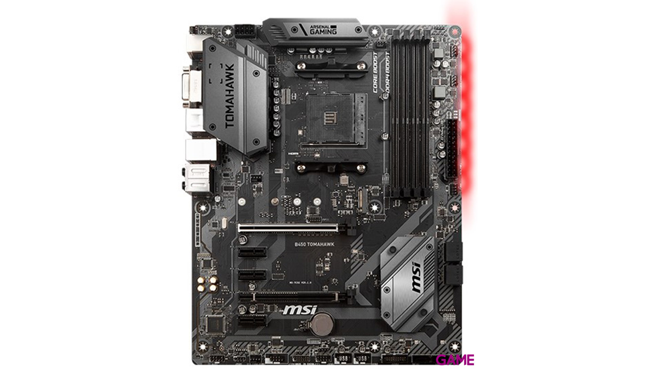 MSI B450 Tomahawk ATX AM4 - Placa Base-1