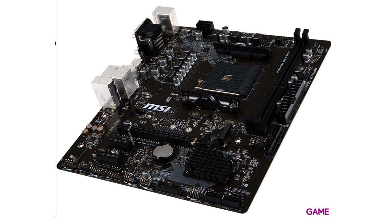 MSI B450M Pro-M2 v2 Micro ATX AM4 - Placa Base-3