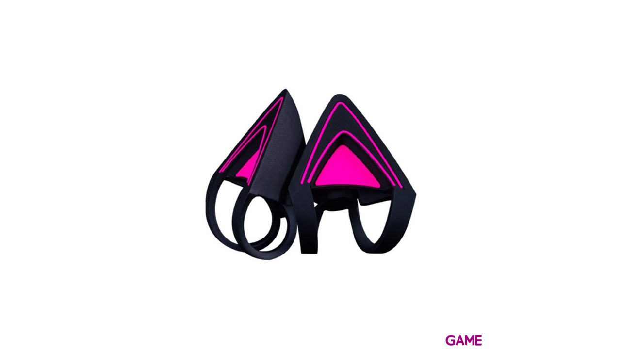 Razer Kitty ears Razer Kraken Rosa Neon - Auriculares Gaming-1