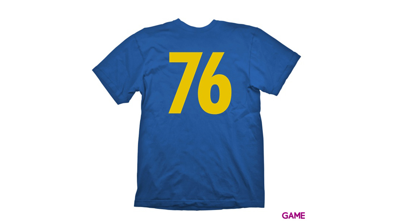 Camiseta Fallout 76 Vault Azul Talla S-1