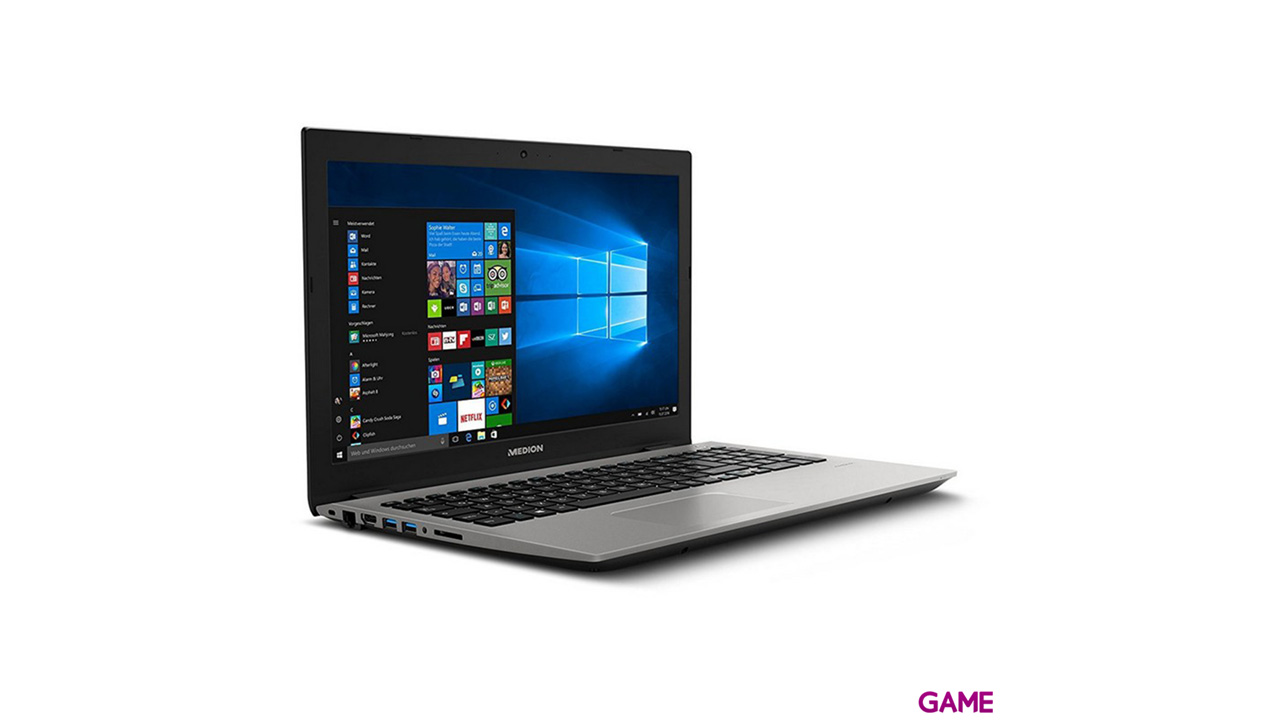 Medion MD61007 I7 8550U-8GB-256GB SSD-MX150 2GB-15´6-W10-2