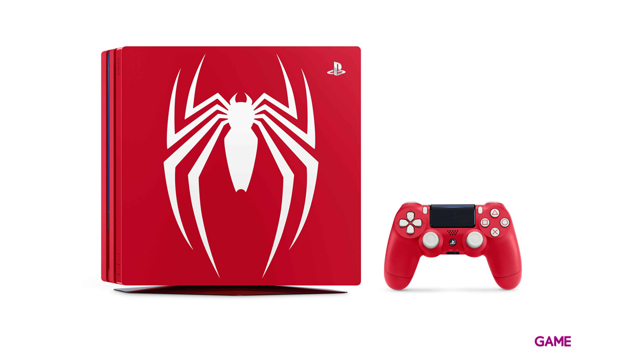 Playstation 4 Pro 1TB Ed. Spiderman + Marvel´s Spider-Man-1
