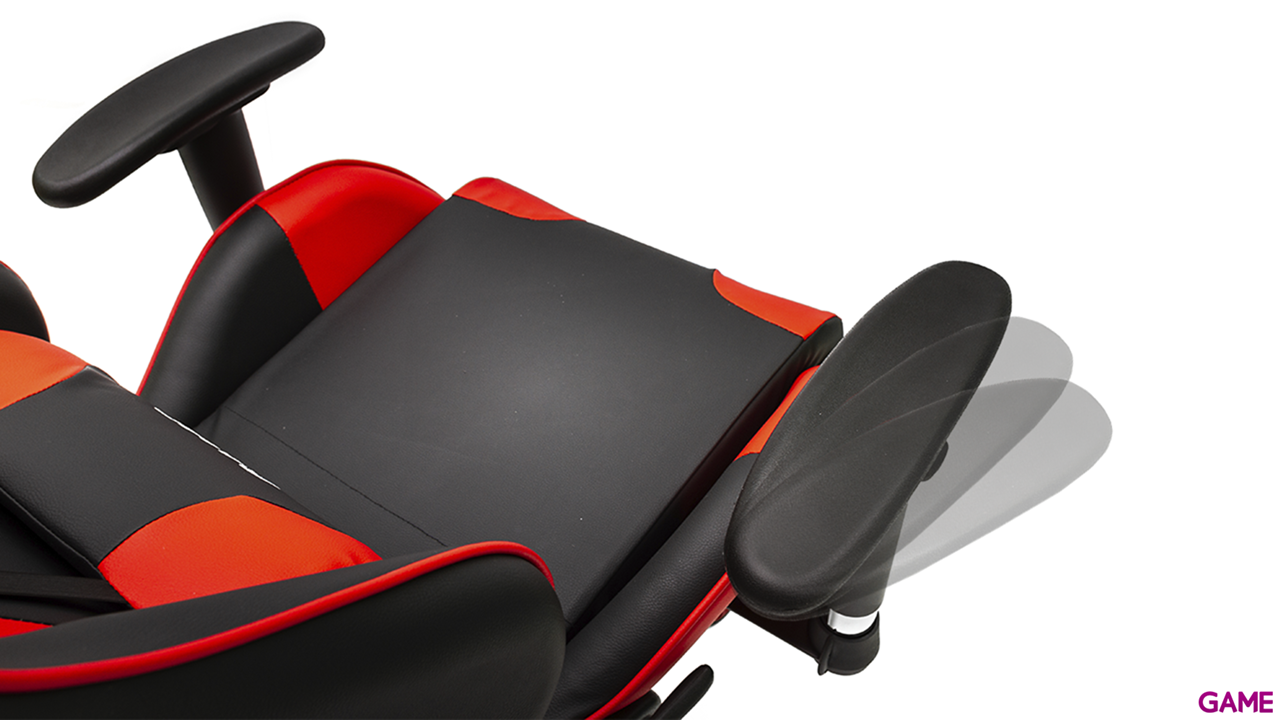 GAME Racing PRO GT300 Rojo-Negro Silla Gaming-8