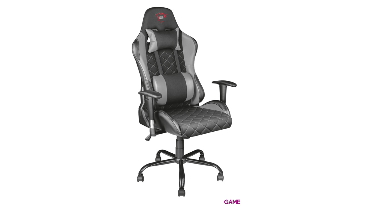 Trust GXT 707G Resto Gaming Chair Gris Tela - Silla Gaming-0