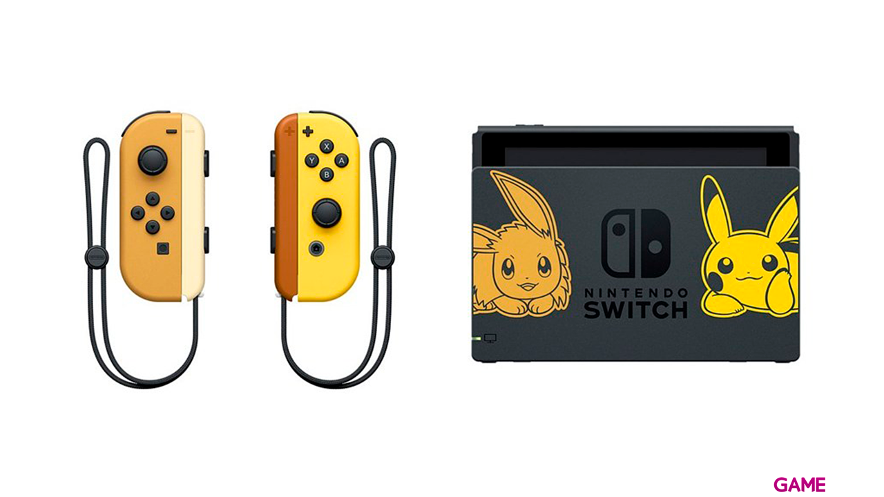 Nintendo Switch Edición Pokémon - Let´s Go Pikachu + Poké Ball Plus-2