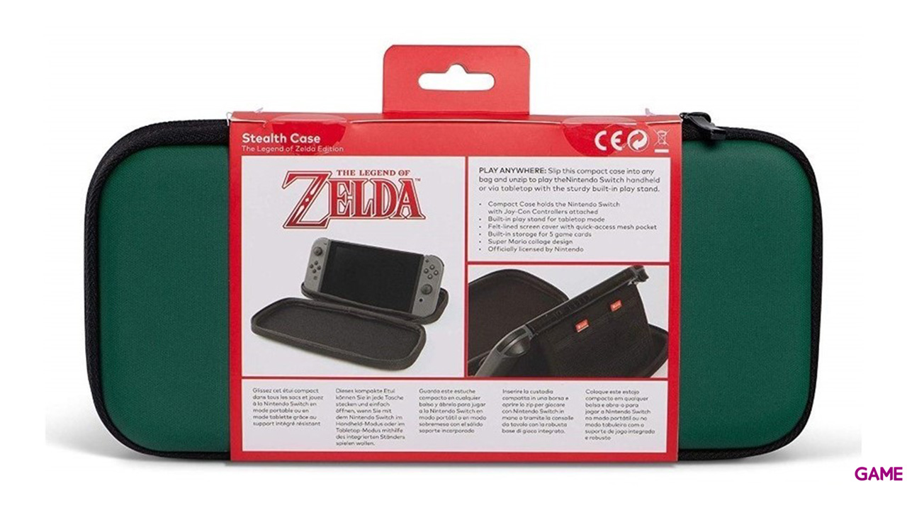 Funda Slim para Nintendo Switch PowerA Zelda -Liencia oficial--1