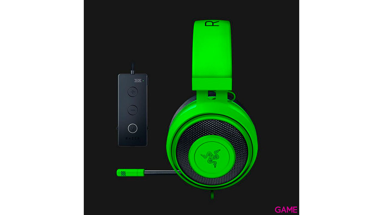 Razer Kraken Tournament Edition Verde PC-PS5-PS4-XBOX-SWITCH-MAC-MOVIL - Auriculares Gaming-2