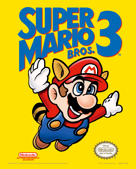 Cuadro 3D Super Mario Bros 3-0