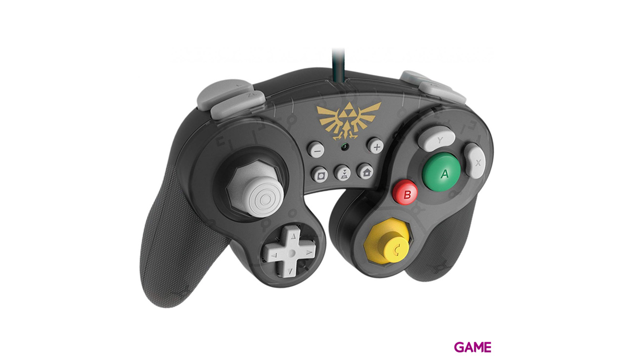 Controller con Cable Hori Zelda Ed. Super Smash Bros -Licencia oficial--0