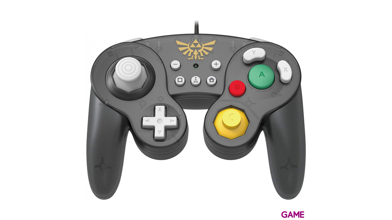 Controller con Cable Hori Zelda Ed. Super Smash Bros -Licencia oficial--1