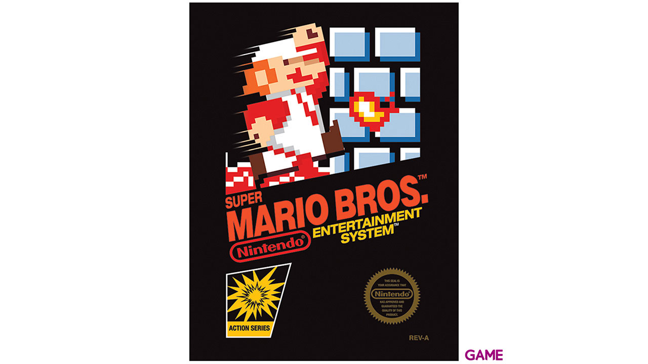 Lienzo Super Mario Bros NES-0