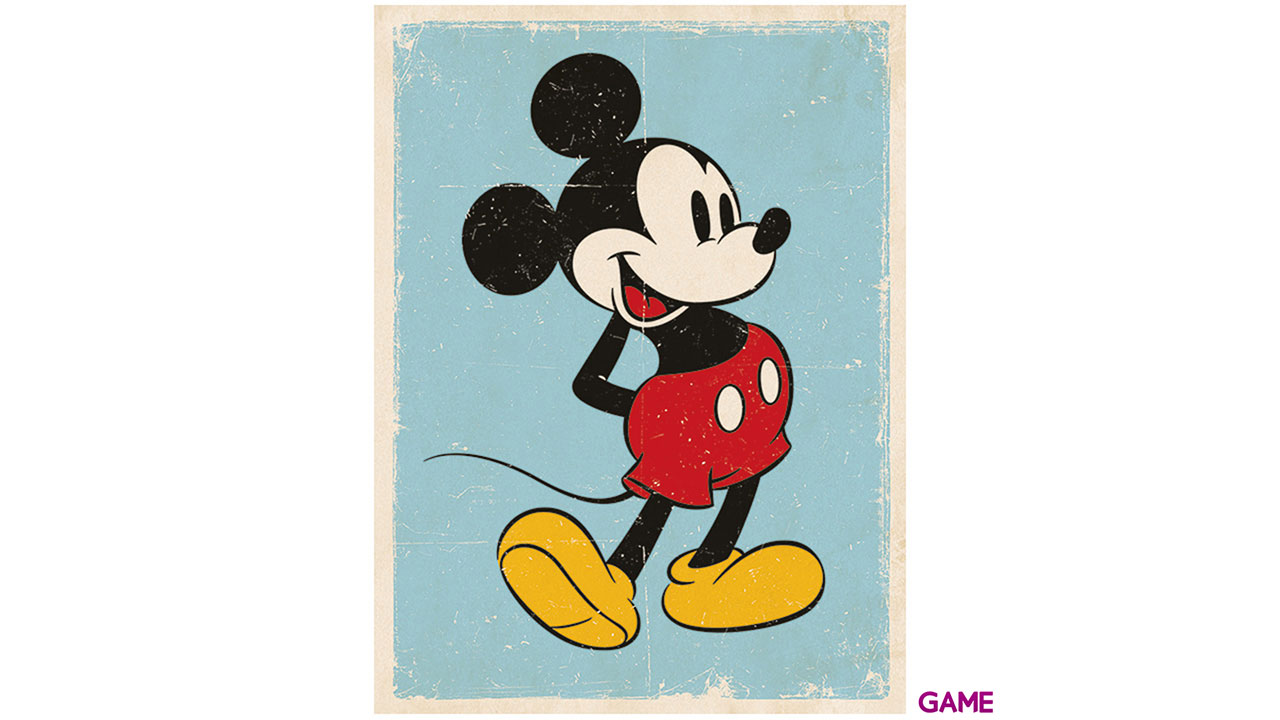 Lienzo Disney: Mickey-0