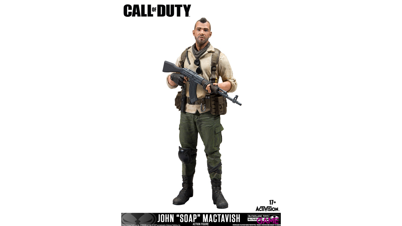 Figura 18 Cm Mactavish Call Of Duty-0