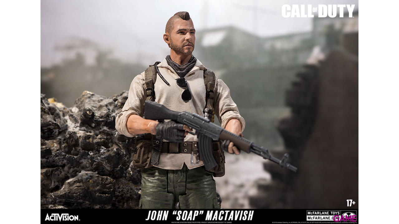Figura 18 Cm Mactavish Call Of Duty-3