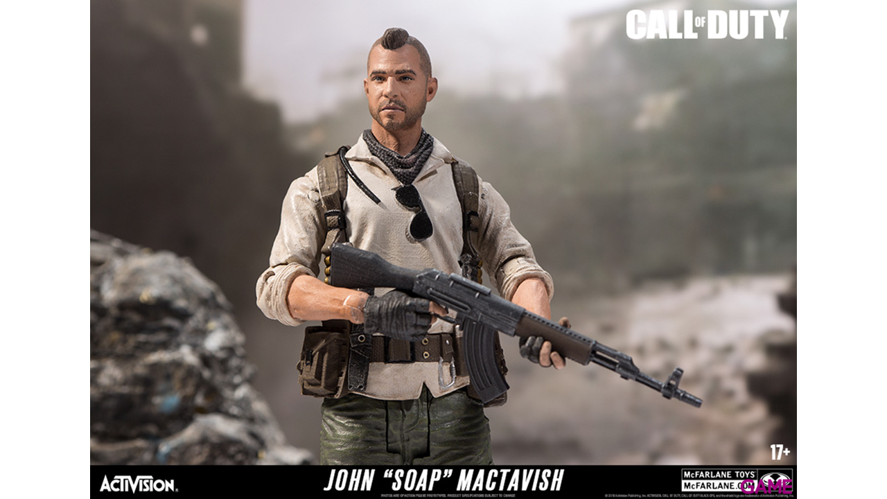 Figura 18 Cm Mactavish Call Of Duty-4