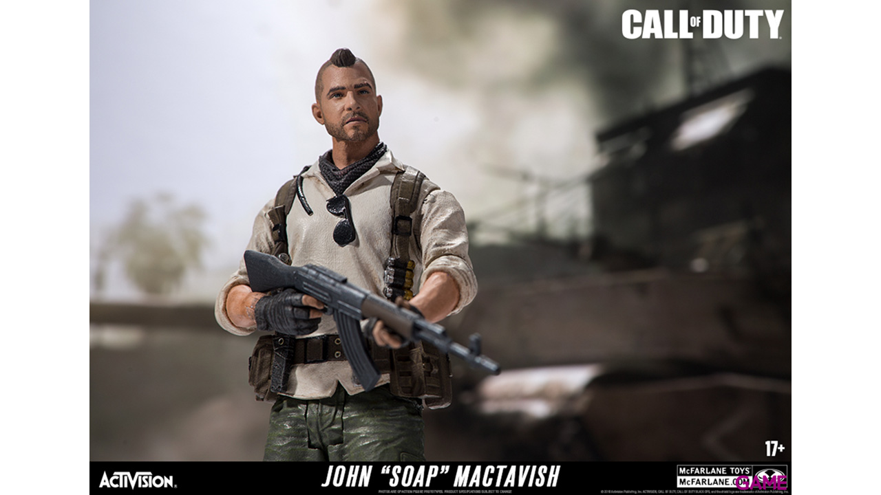Figura 18 Cm Mactavish Call Of Duty-5