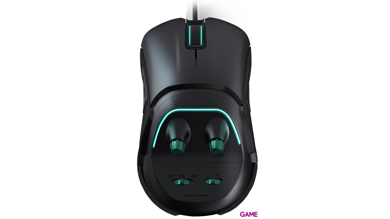 Nacon GM-500 ES RGB 5000 DPI Ambidiestro-0