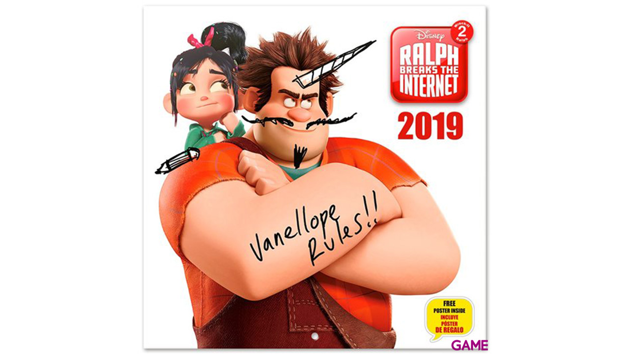 Calendario 2019: Ralph Rompe Internet-0