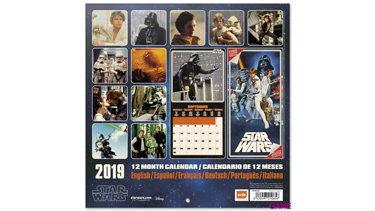 Calendario 2019: Star Wars-1