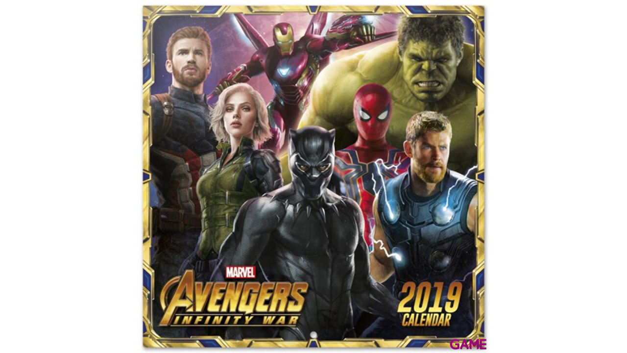 Calendario 2019: Marvel Avengers-0