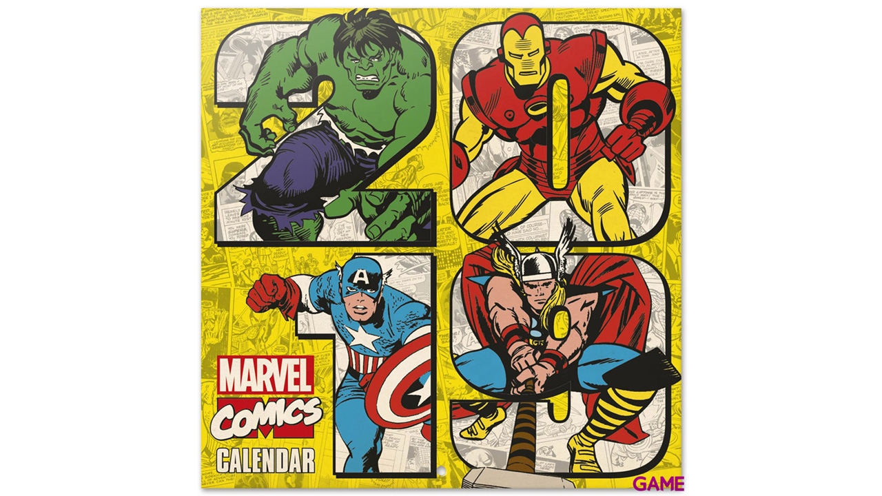 Calendario 2019: Marvel Comics-0
