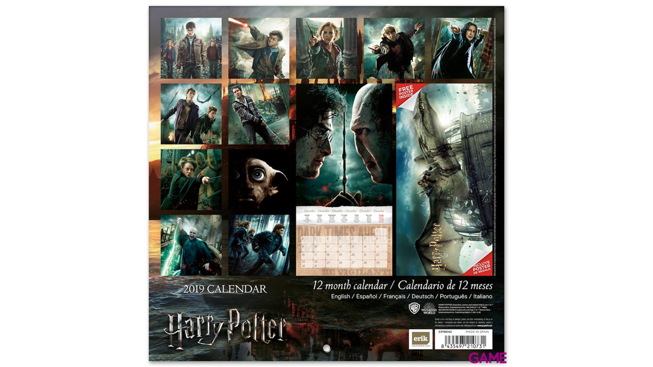 Calendario 2019: Harry Potter-2