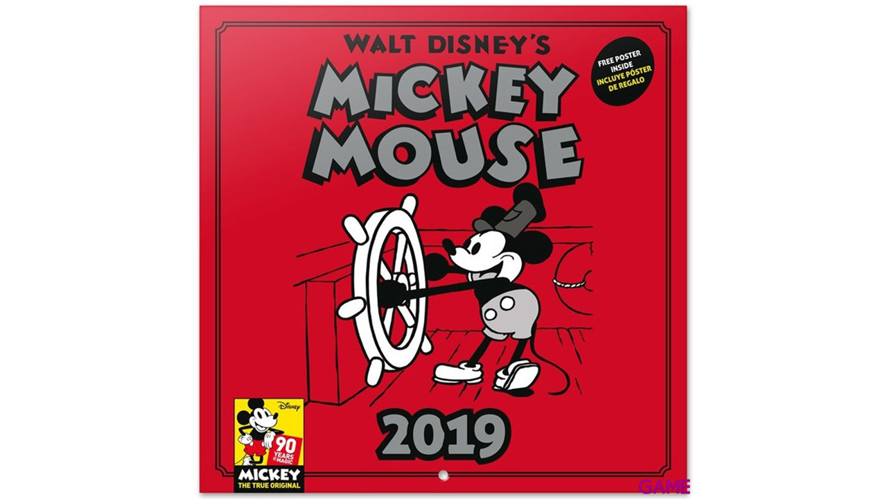 Calendario 2019: Mickey 90 Aniversario-0