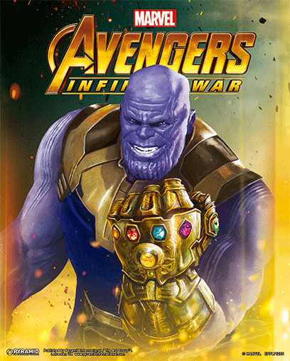 Cuadro 3D Vengadores Infinity War: Thanos-0