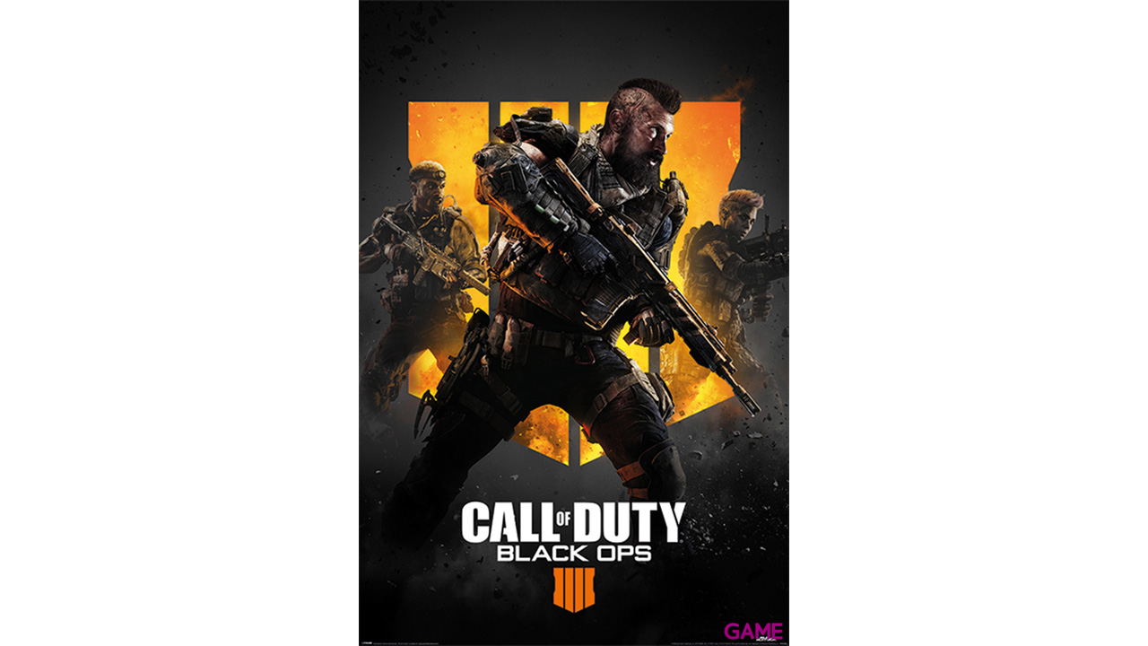 Póster Call of Duty Black Ops 4-0