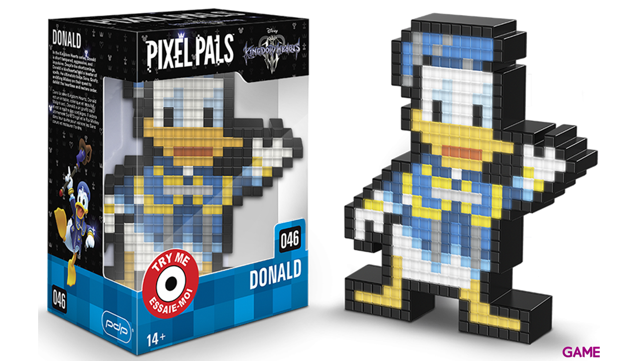 Figura Pixel Pals Kingdom Hearts: Donald-0