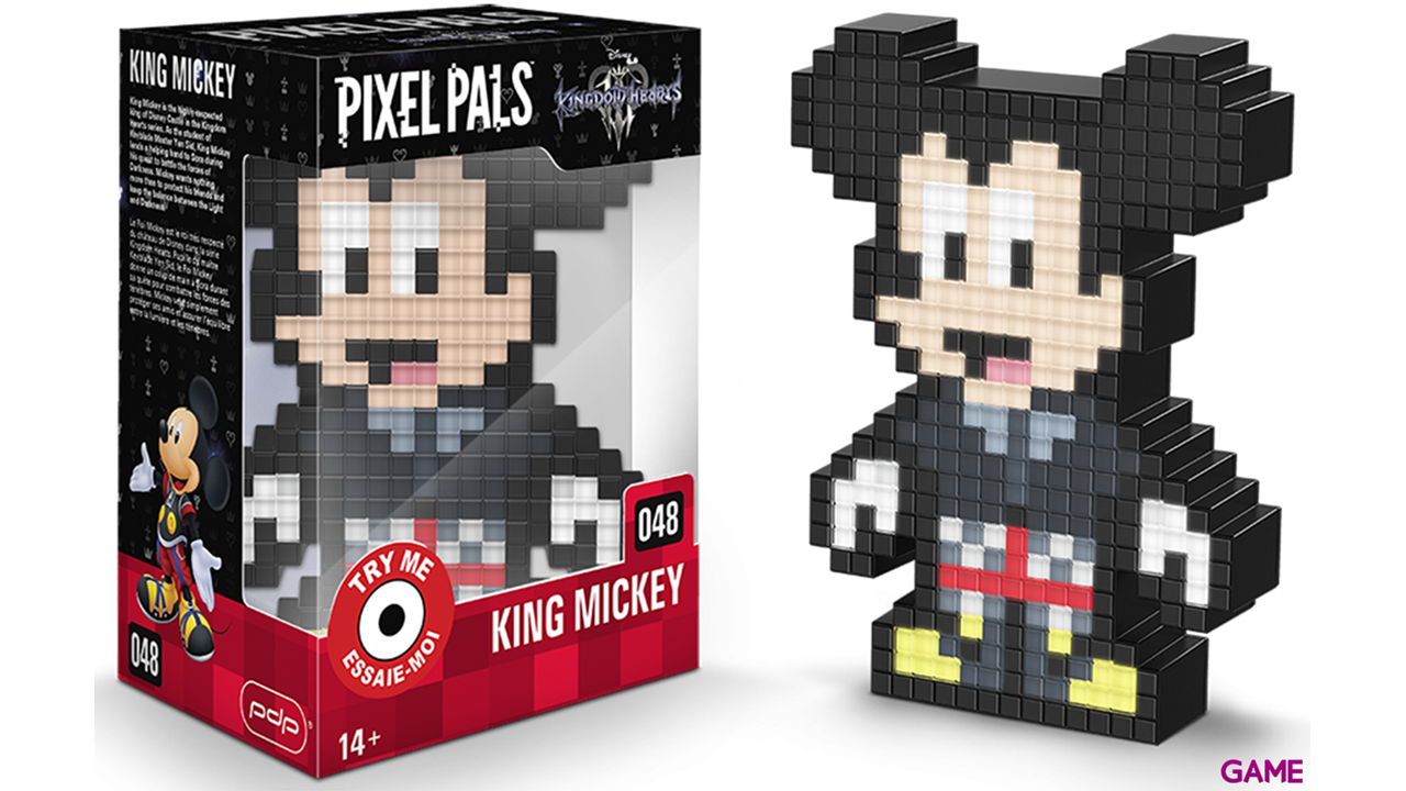 Figura Pixel Pals Kingdom Hearts: Mickey-0