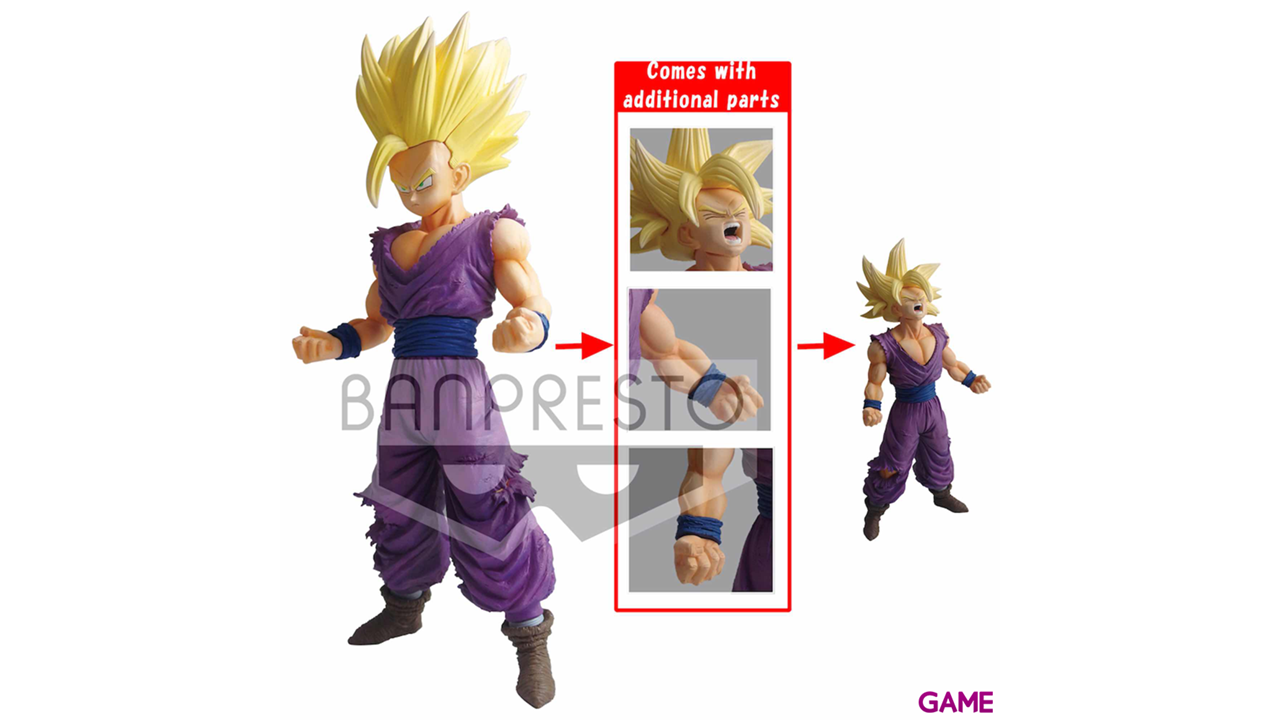 Figura Banpresto Dragon Ball Super Legend: Super Saiyan Son Gohan-1