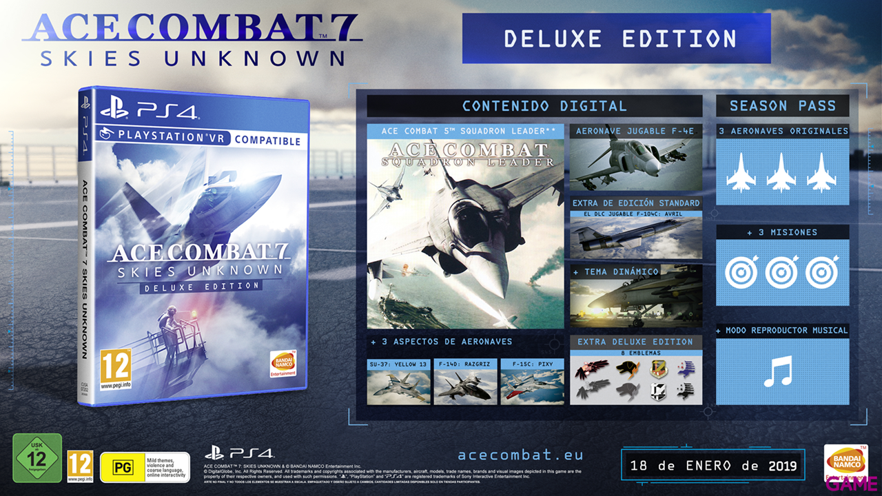 Ace Combat 7: Skies Unknown: Deluxe Edition-0