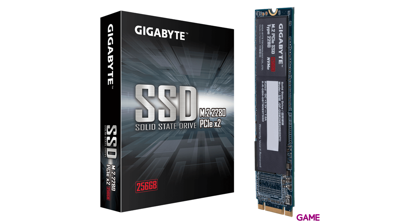 GIGABYTE 256GB - Disco duro interno SSD 2280 M.2-0
