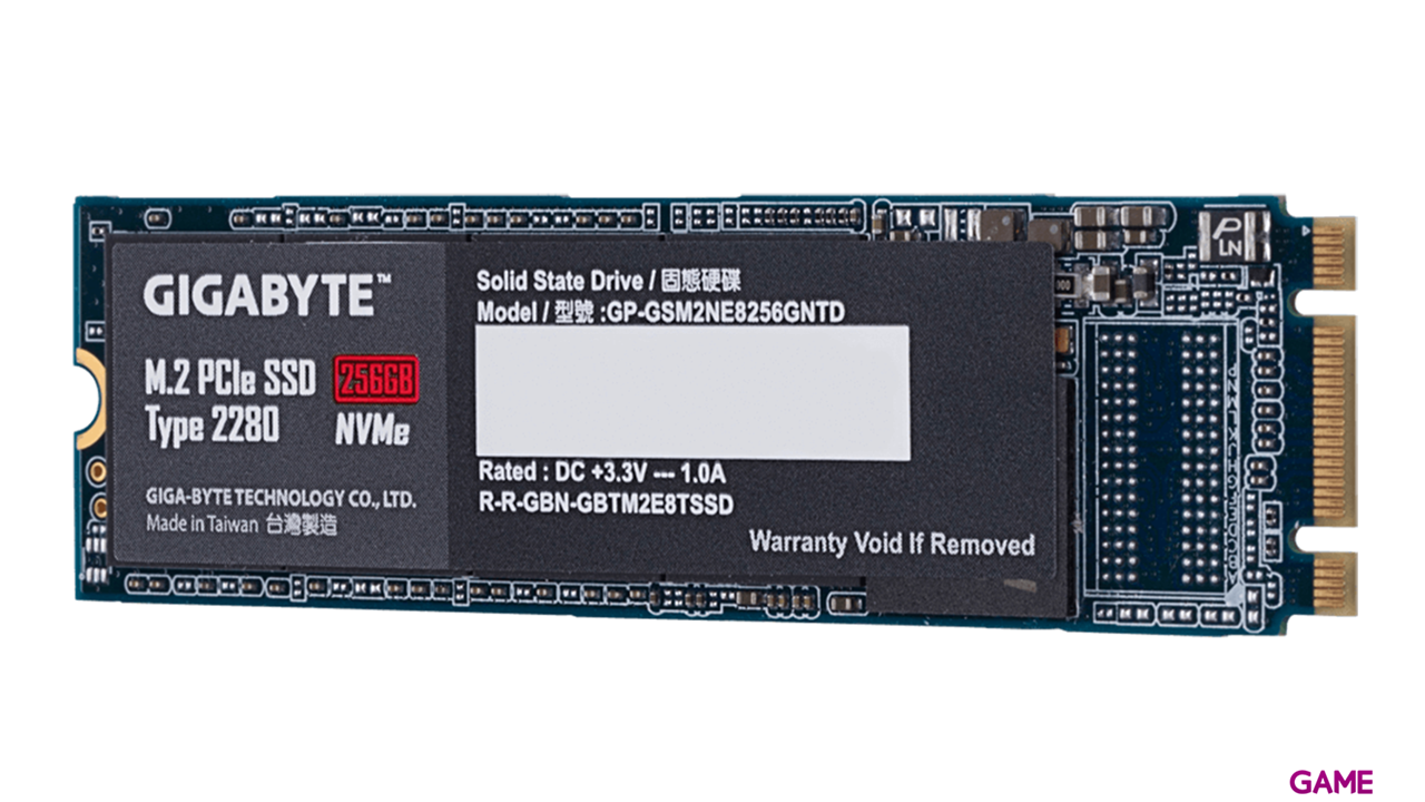 GIGABYTE 256GB - Disco duro interno SSD 2280 M.2-2