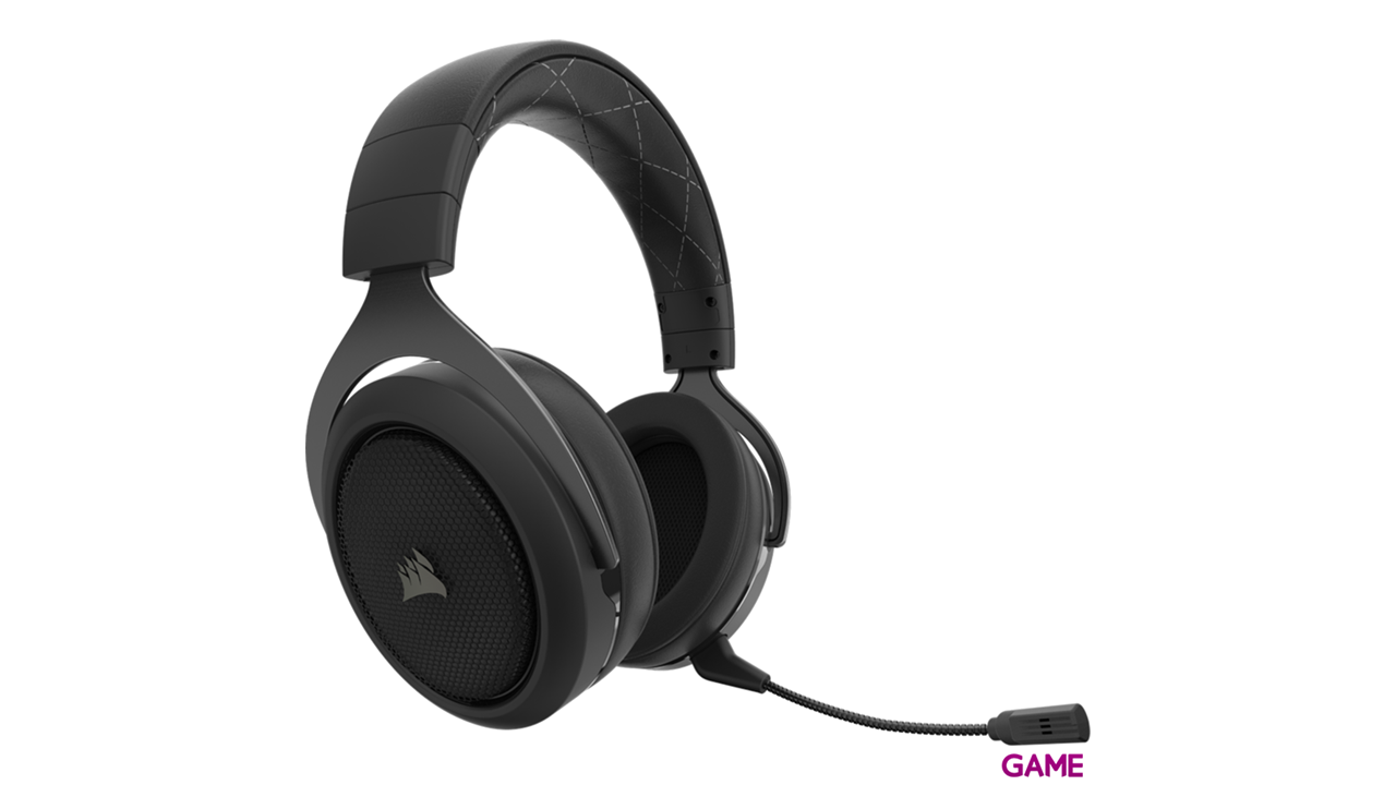 Corsair HS70 7.1 Wireless Carbon PC-PS4-PS5 - Auriculares Gaming Inalámbricos-2
