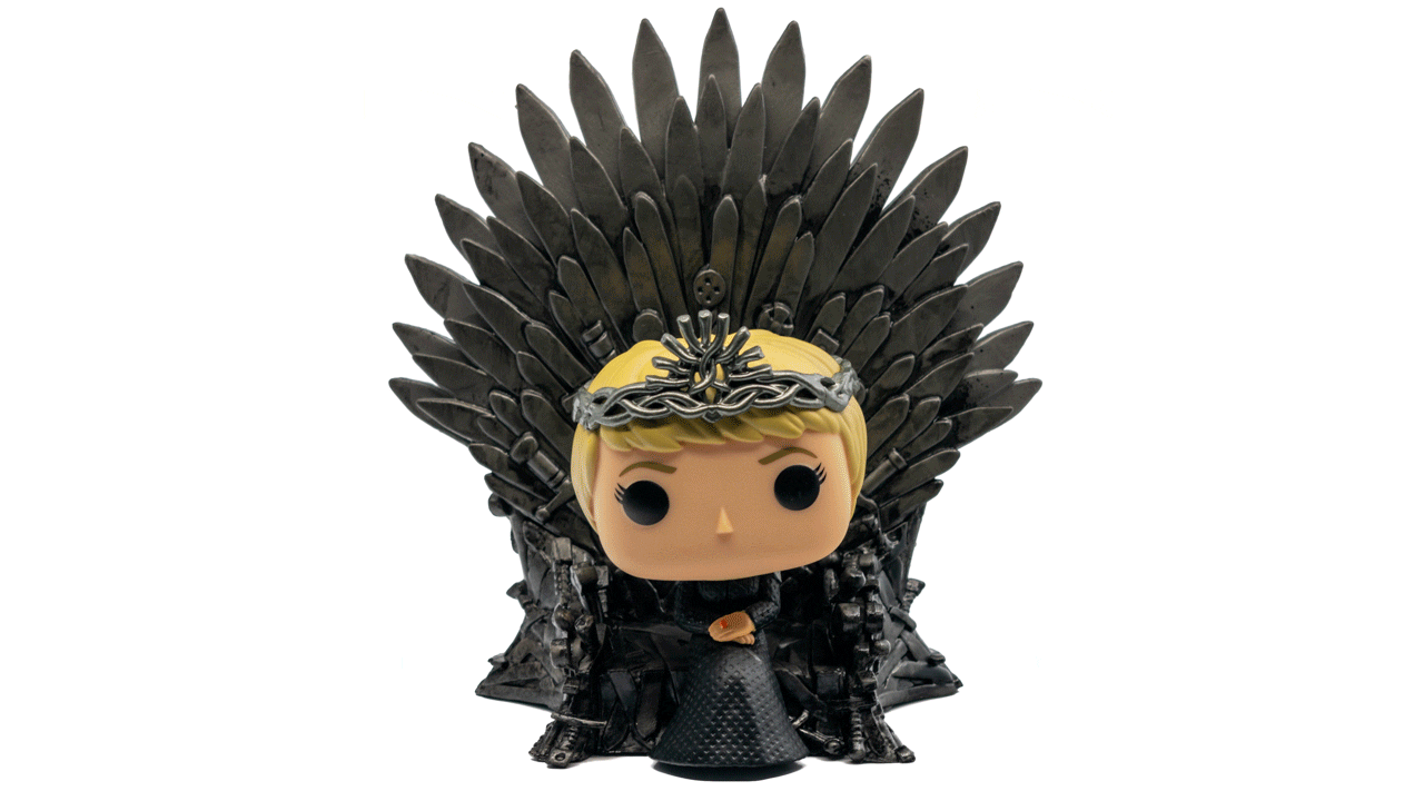 Figura POP Juego de Tronos: Cersei Lannister en el Trono de Hierro-0