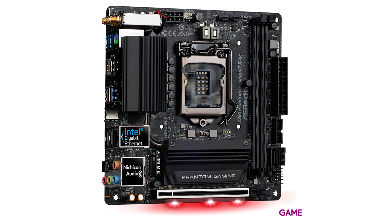 ASRock Z390 Phantom Gaming-ITX/ac LGA1151 Mini ITX - Placa Base-2