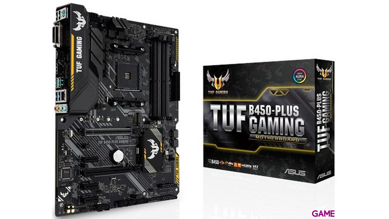 ASUS TUF B450-Plus Gaming ATX AM4 - Placa Base-0