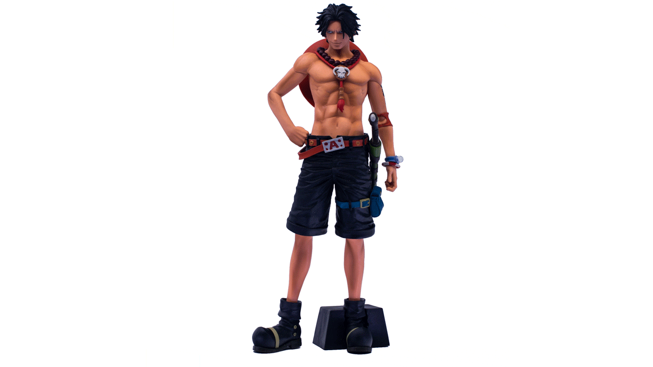 Figura Banpresto One Piece: Portgas D Ace Grandista 28cms-0